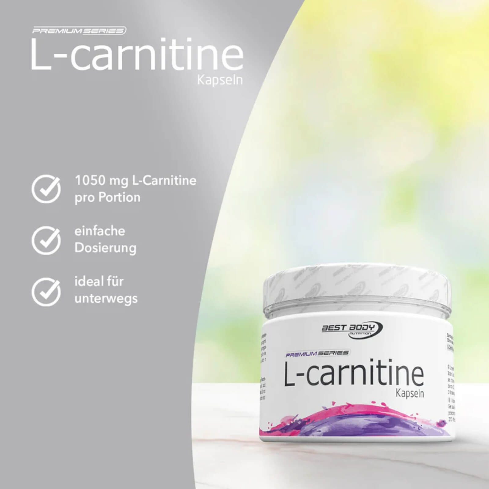 l carnitine dosierung Best Body L-Carnitin Kapseln Dose